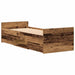 Cadru de pat cu headboard Lemn vechi 75 x 190 cm Lemn compozit - WALTI WALTI
