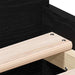 Cadru de pat cu sertar Stejar negru 75 x 190 cm Lemn compozit - WALTI WALTI