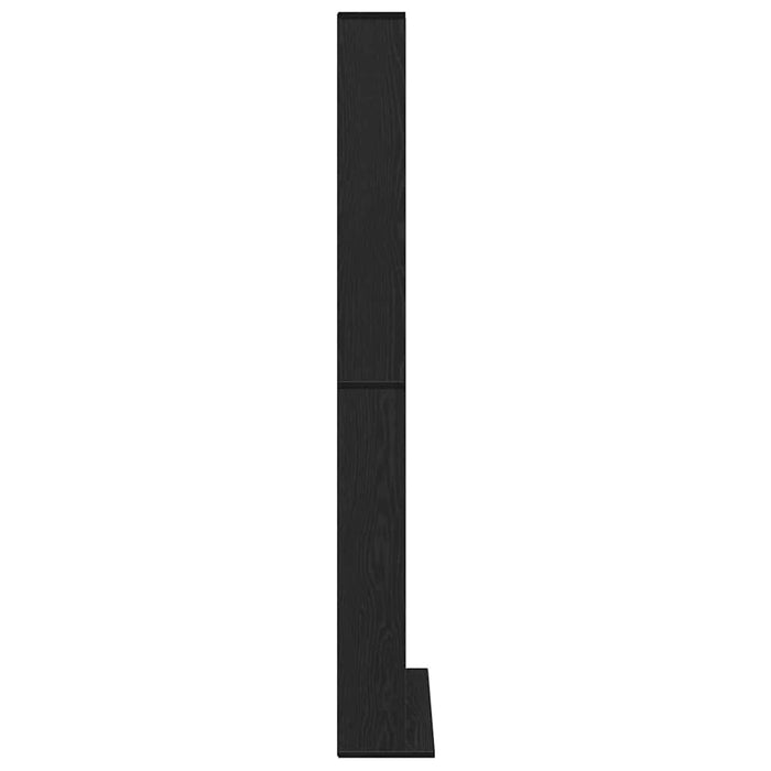 Dulap pentru CD-uri cu raft Stejar Negru 101 x 23 x 177,5 cm - WALTI WALTI