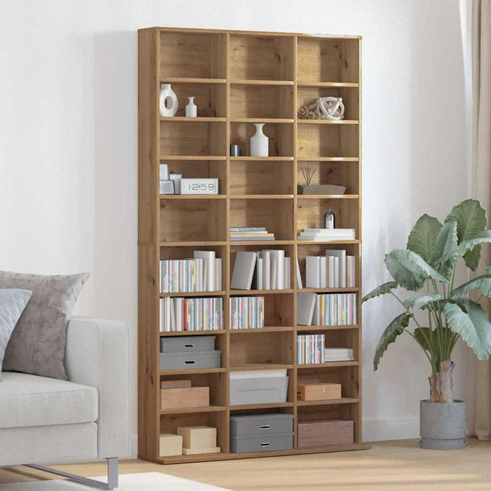 Dulap pentru CD-uri Stejar Artizanal 101 x 23 x 177,5 cm - WALTI WALTI