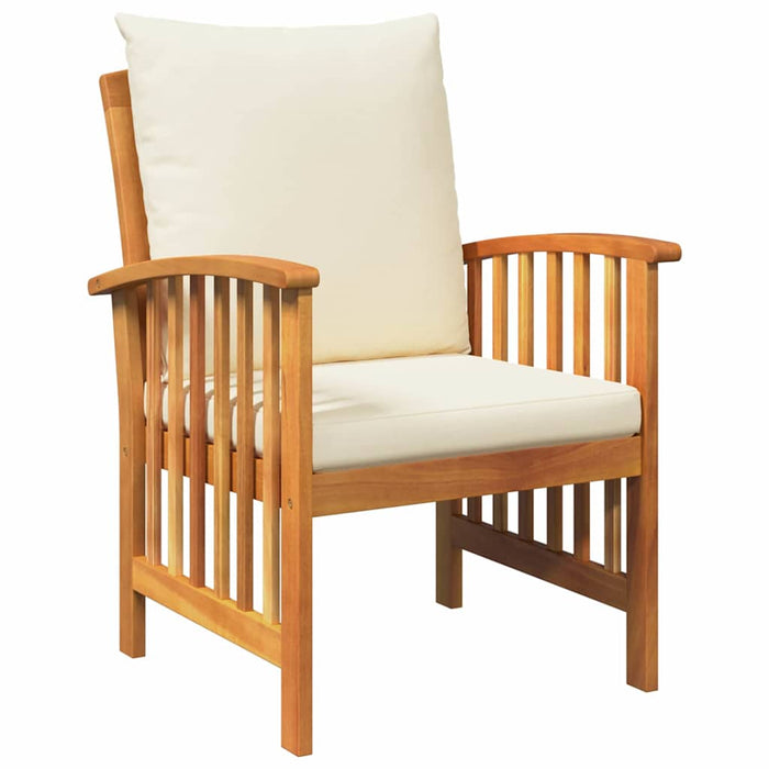 Set de canapele pentru grădină 3 pcs Maro lemn masiv de acacia - WALTI WALTI