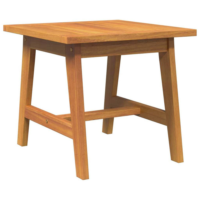 Set bistro cu pernă 3 pcs Maro Lemn Solid de Acacia - WALTI WALTI