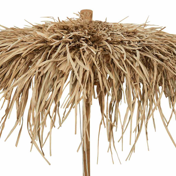 Umbrelă Tiki cu baldachin din frunză de bananier, 180 cm, bambus WALTI