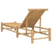 Sezlong 55x199x30 cm bambus - WALTI WALTI