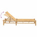 Sezlong 55x199x30 cm bambus - WALTI WALTI