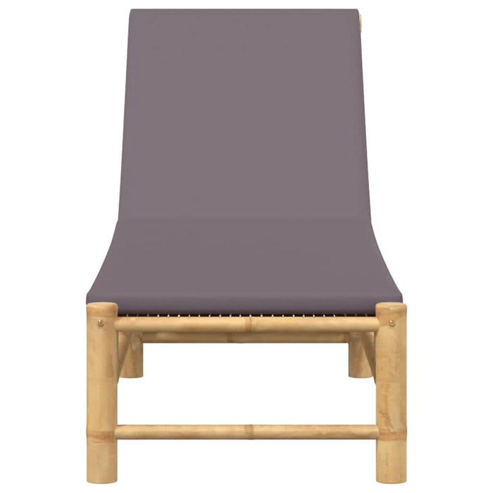 Sezlong cu perne 55x199x30 cm bambus - WALTI WALTI