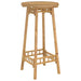 Masă de bar pentru exterior rotundă Ø55x100 cm din bambus - WALTI WALTI