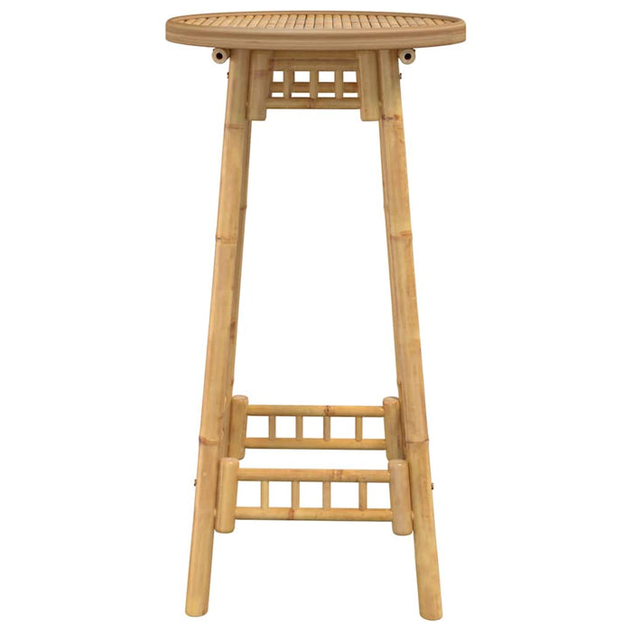 Masă de bar pentru exterior rotundă Ø55x100 cm din bambus - WALTI WALTI