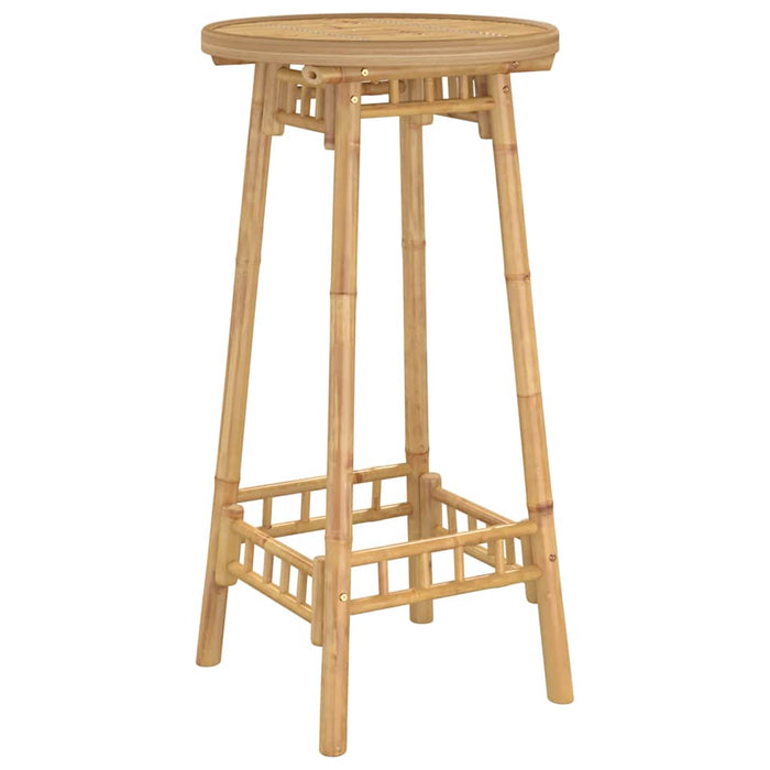 Masă de bar pentru exterior rotundă Ø55x100 cm din bambus - WALTI WALTI