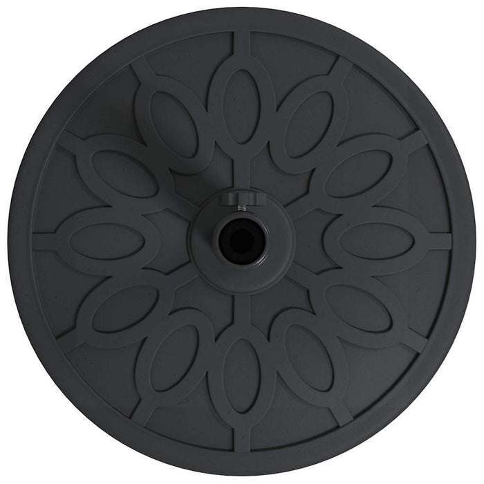 Bază pentru umbrelă Art Deco Negru Ø 45 x 39,5 cm Fier - WALTI WALTI
