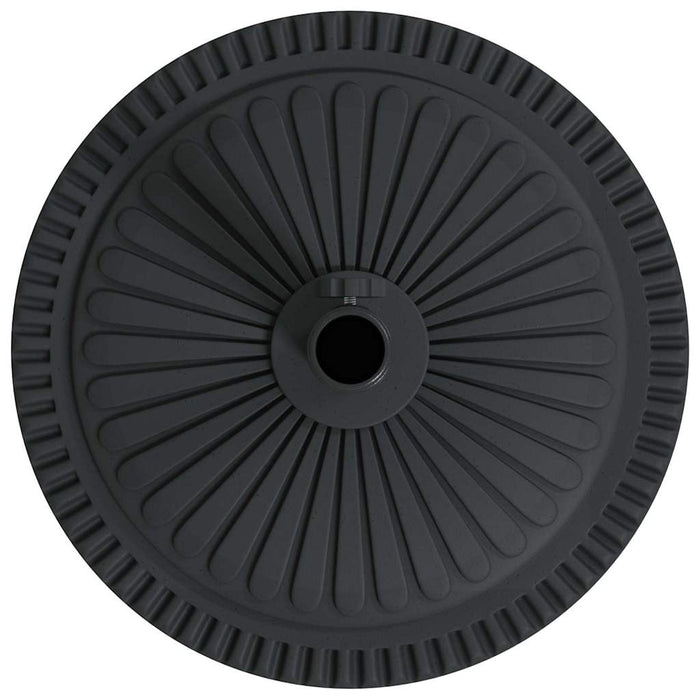 Bază pentru umbrelă Art Deco Negru Ø 45 x 39.5 cm Fier - WALTI WALTI