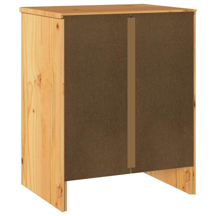 Masă de cafea Drammen Stejar 45 x 35 x 56 cm Lemn de pin masiv WALTI