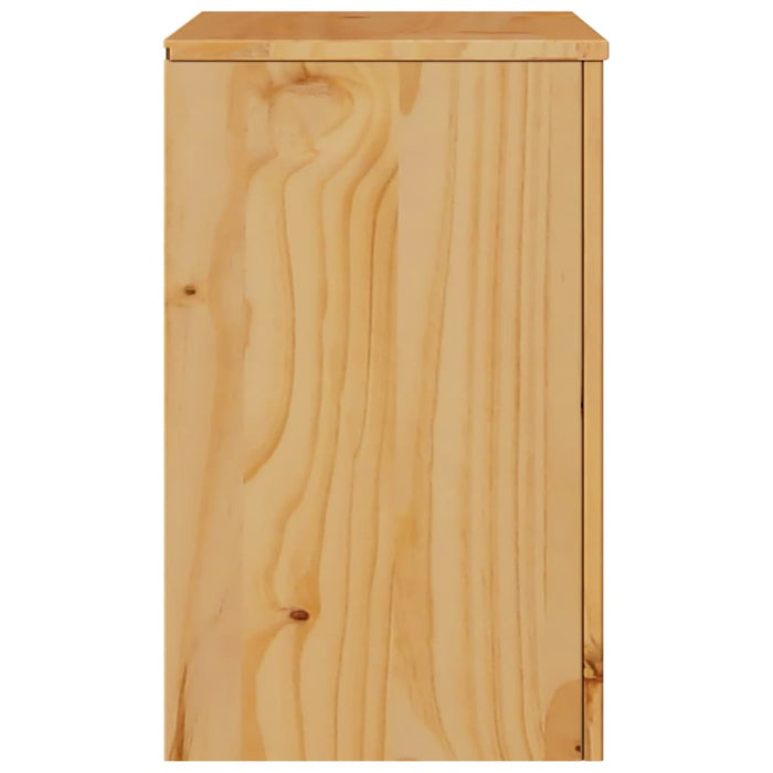 Masă de cafea Drammen Stejar 45 x 35 x 56 cm Lemn de pin masiv WALTI