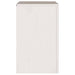 Noptieră vidaXL "DRAMMEN" Alb 45x35x56 cm Lemn Masiv Pin - WALTI WALTI