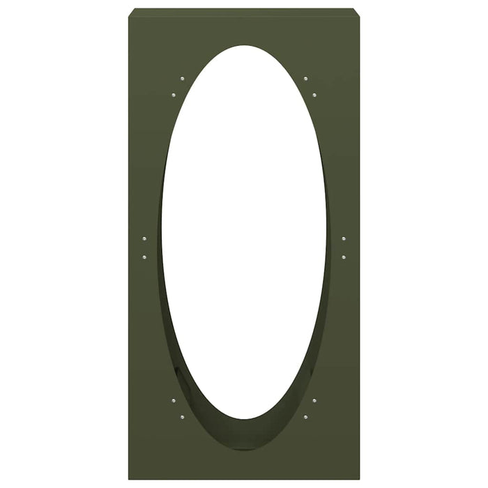 Suport pentru lemne de foc Verde măsline Oțel laminat la rece - WALTI WALTI