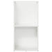 Suport pentru lemne de foc alb 40x30x80 cm Oțel laminat la rece - WALTI WALTI