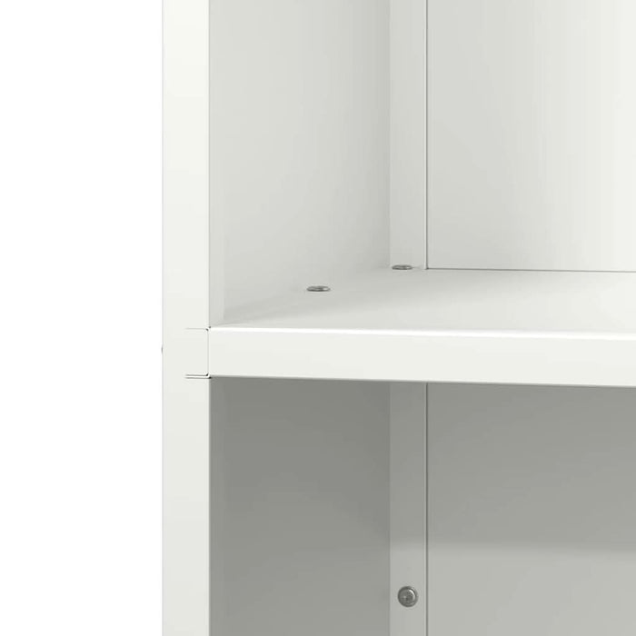 Suport pentru lemne de foc alb 40x30x80 cm Oțel laminat la rece - WALTI WALTI