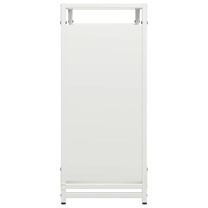 Suport pentru lemne de foc alb 60x28x65 cm Oțel laminat la rece - WALTI WALTI