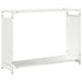 Suport pentru lemne de foc alb 90x28x65 cm Oțel laminat la rece - WALTI WALTI