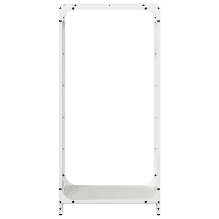 Suport pentru lemne de foc alb 44x28x90 cm Oțel laminat la rece WALTI
