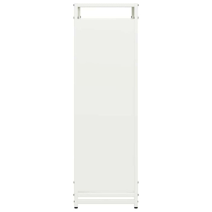 Suport pentru lemne de foc alb 44x28x90 cm Oțel laminat la rece WALTI
