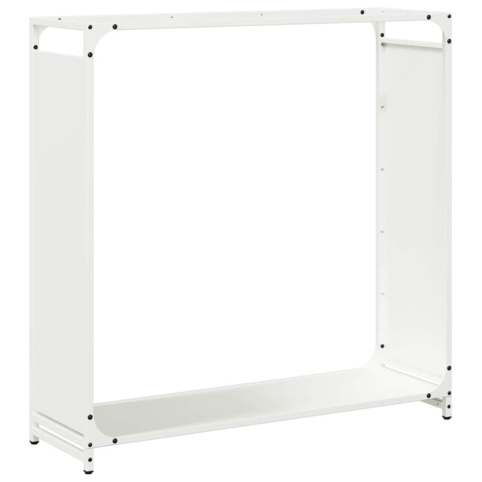 Suport pentru lemne de foc alb 90x28x90 cm Oțel laminat la rece - WALTI WALTI
