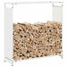 Suport pentru lemne de foc alb 90x28x90 cm Oțel laminat la rece - WALTI WALTI