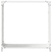 Suport pentru lemne de foc alb 90x28x90 cm Oțel laminat la rece - WALTI WALTI