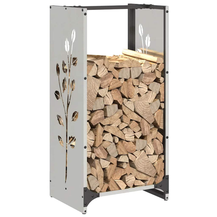 Suport pentru lemne de foc 40x30x80 cm oțel inoxidabil - WALTI WALTI