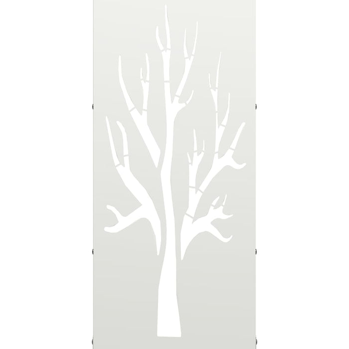 Suport pentru lemne de foc alb 40x30x80 cm Oțel laminat la rece - WALTI WALTI