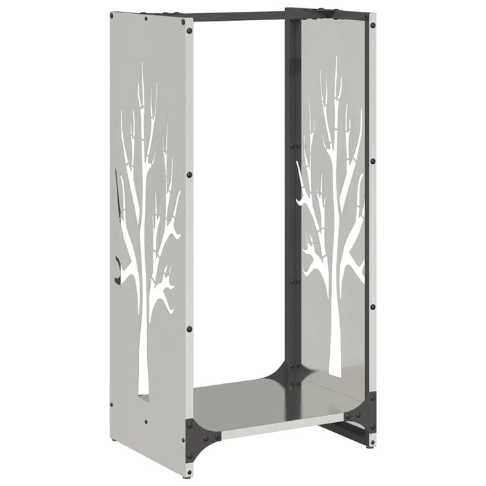Suport pentru lemne de foc 40x30x80 cm oțel inoxidabil - WALTI WALTI