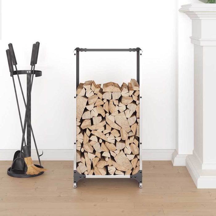 Suport pentru lemne de foc 40x30x80 cm oțel inoxidabil - WALTI WALTI