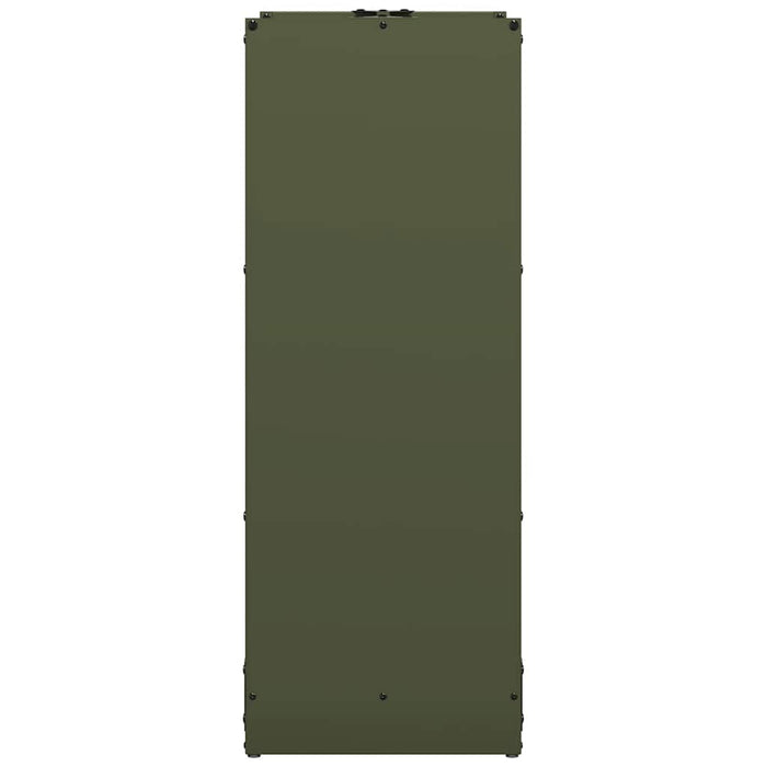 Suport pentru lemne de foc Verde măsline Oțel laminat la rece - WALTI WALTI