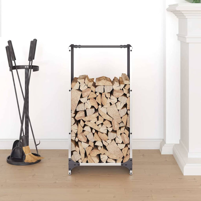 Suport pentru lemne de foc 40x30x80 cm oțel inoxidabil - WALTI WALTI