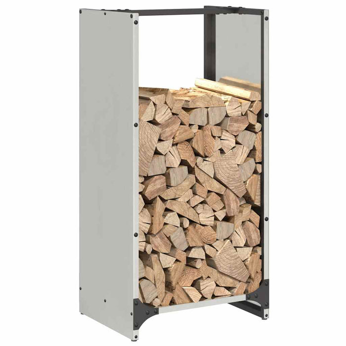 Suport pentru lemne de foc 40x30x80 cm oțel inoxidabil - WALTI WALTI