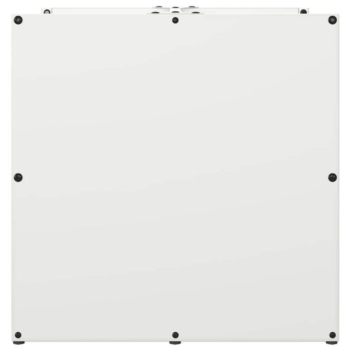 Suport pentru lemne de foc alb 40x40x40 cm Oțel laminat la rece - WALTI WALTI