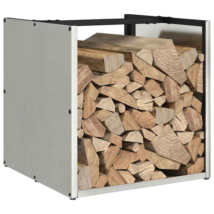 Suport pentru lemne de foc 40x40x40 cm oțel inoxidabil - WALTI WALTI