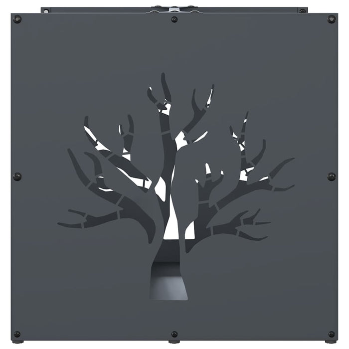 Suport pentru lemne de foc Antracit Oțel laminat la rece - WALTI WALTI