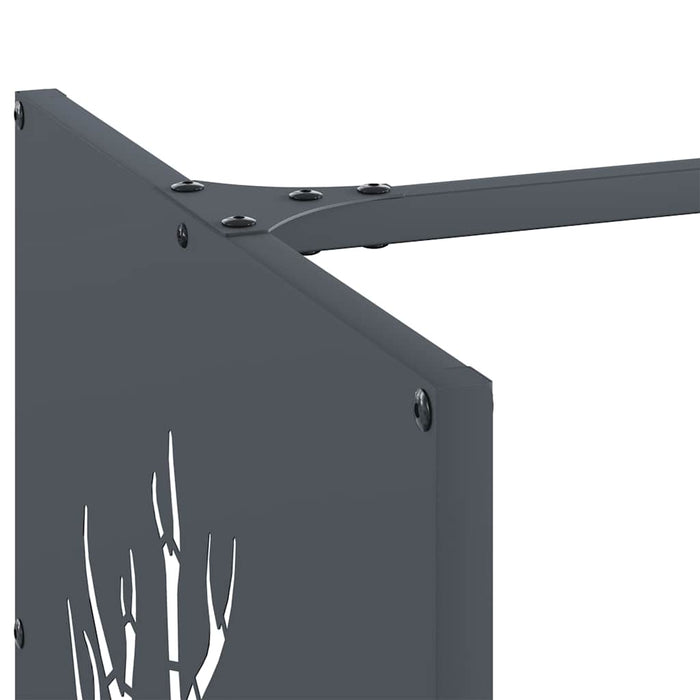 Suport pentru lemne de foc Antracit Oțel laminat la rece - WALTI WALTI