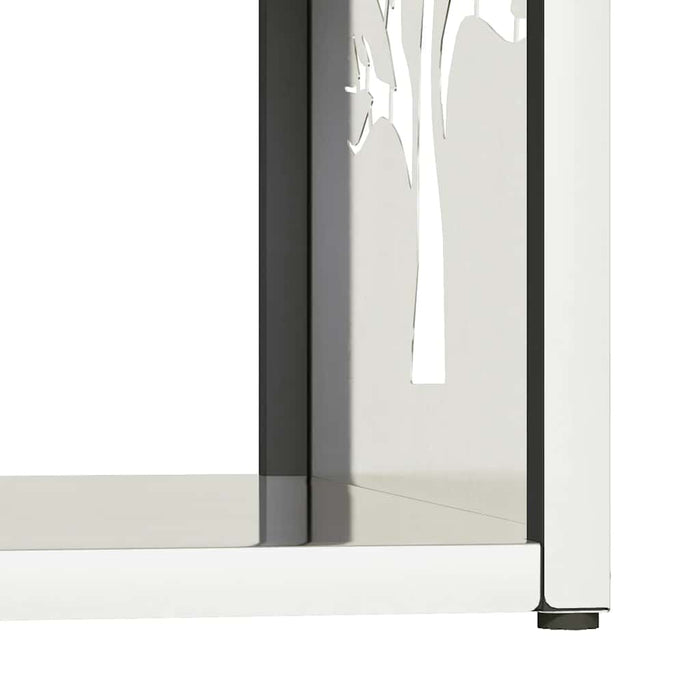 Suport pentru lemne de foc 40x40x40 cm oțel inoxidabil - WALTI WALTI