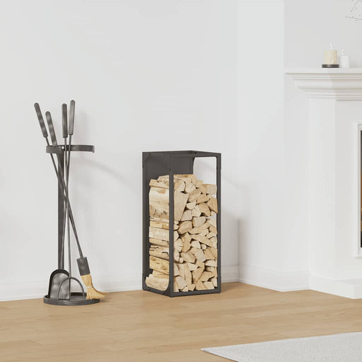 Suport pentru lemne de foc negru Oțel laminat la rece - WALTI WALTI
