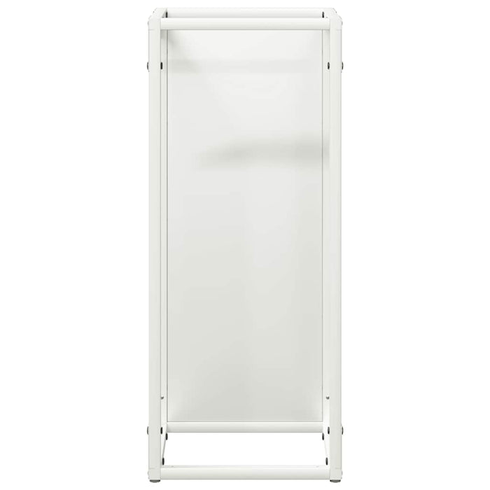 Suport pentru lemne de foc alb 25x25x60 cm Oțel laminat la rece - WALTI WALTI