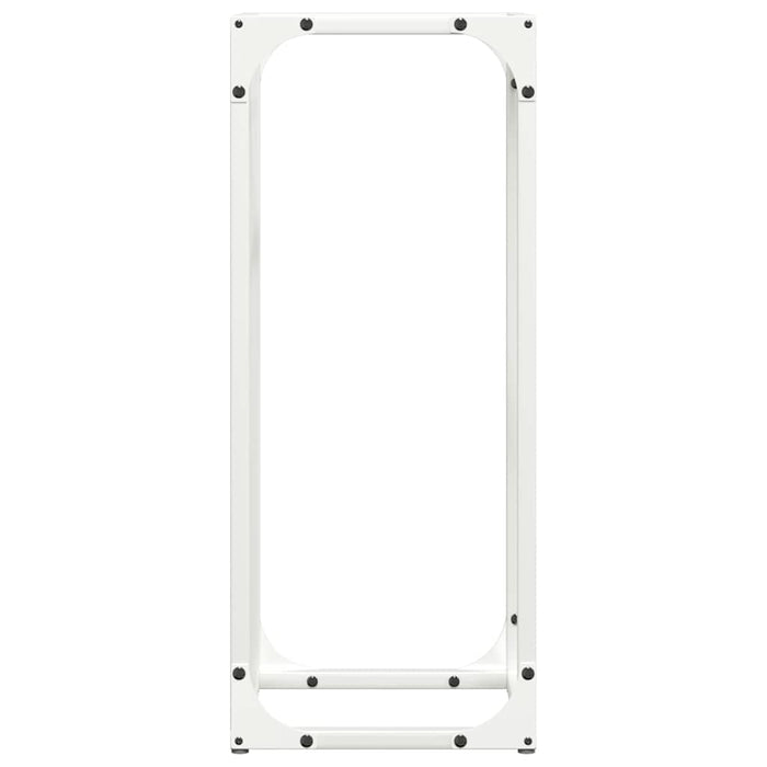 Suport pentru lemne de foc alb 25x25x60 cm Oțel laminat la rece - WALTI WALTI