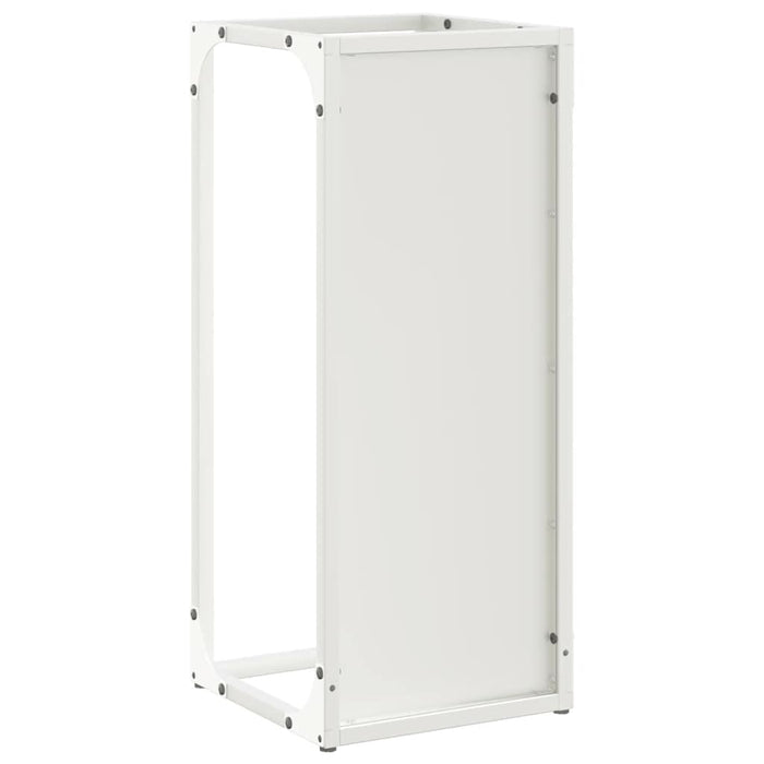 Suport pentru lemne de foc alb 25x25x60 cm Oțel laminat la rece - WALTI WALTI