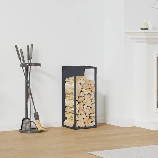 Suport pentru lemne de foc Antracit Oțel laminat la rece - WALTI WALTI