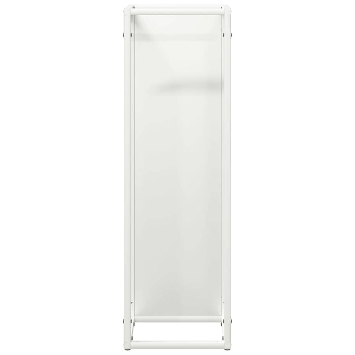 Suport pentru lemne de foc alb 25x25x80 cm Oțel laminat la rece - WALTI WALTI