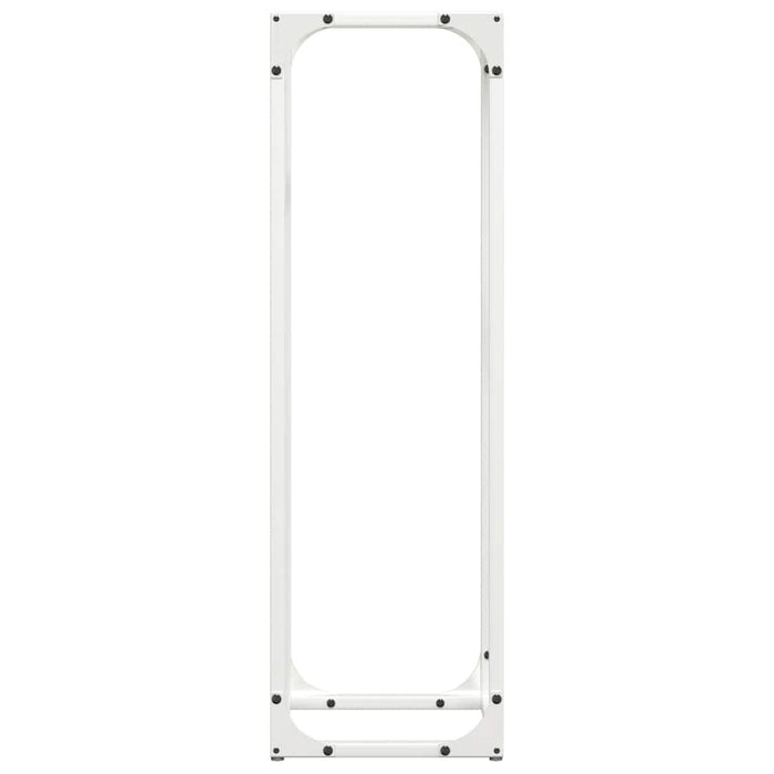 Suport pentru lemne de foc alb 25x25x80 cm Oțel laminat la rece - WALTI WALTI