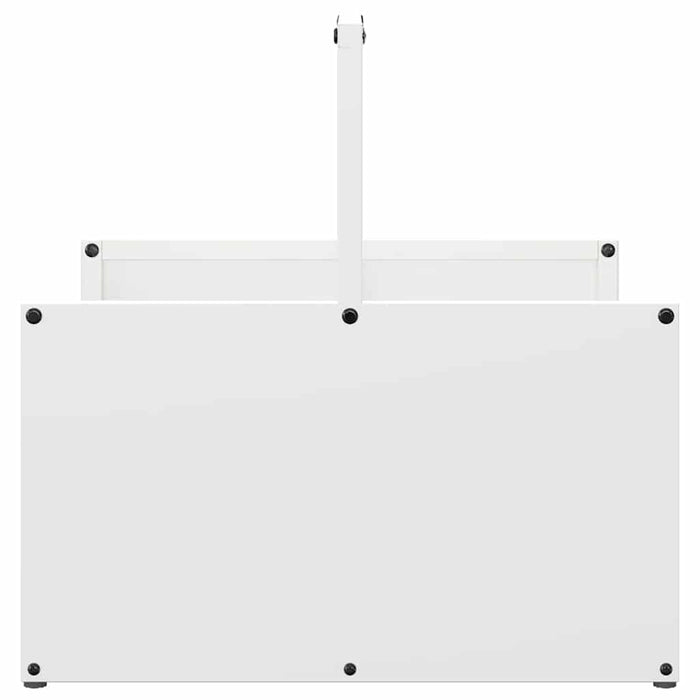 Suport pentru lemne de foc alb 40x40x40 cm Oțel laminat la rece - WALTI WALTI