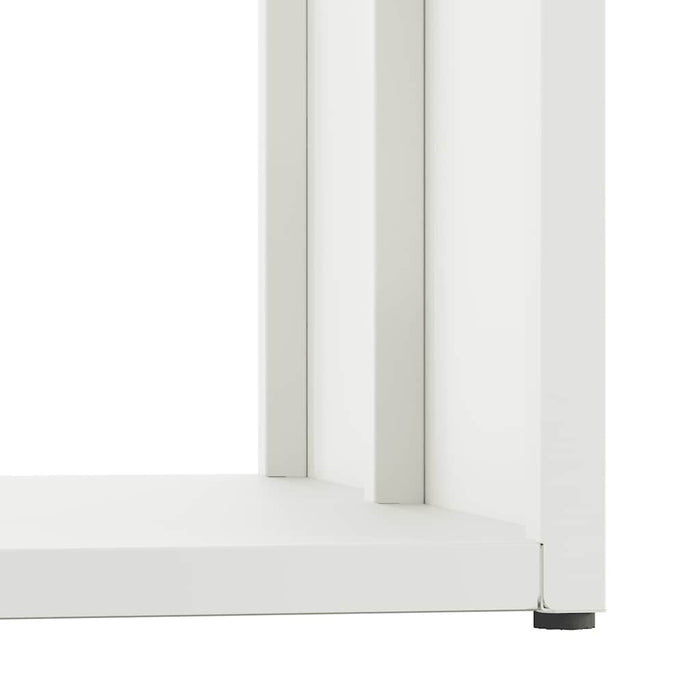 Suport pentru lemne de foc alb 40x40x40 cm Oțel laminat la rece - WALTI WALTI