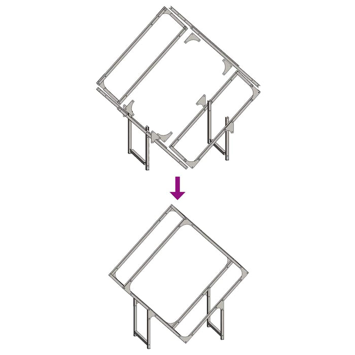 Suport pentru lemne de foc alb 80x25x80 cm Oțel laminat la rece - WALTI WALTI